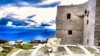 Monastery of Archangels Serifos Greece [upl. by Enillebyam504]