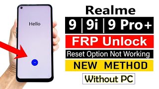 realme 9 frp bypass करने का सबसे आसान तरीका मात्र पांच मिनट में without pc 💯 working trending frp [upl. by Nuawd]