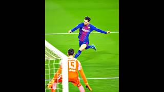 Bro Has 100 Accuracy 🤯 🔥 🐐  messi barcelona football edit ucl [upl. by Berkie]