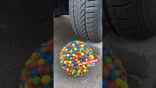 Car tyre VS soft thing cocacola under car tyre pressure😮😮😮🔥🔥🔥 [upl. by Ecirahc]