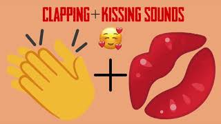 Clapping  Kissing Sounds  1 Hour [upl. by Nirok36]