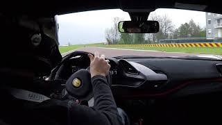 A Lap of Ferraris Fiorano circuit in the 488 Pista [upl. by Wilde]