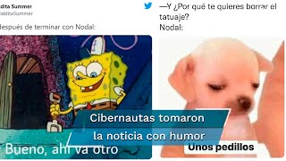 El truene de Christian Nodal y Belinda nos dejó los mejores memes [upl. by Ainesey]