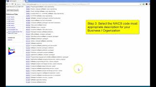 How to find your NAICS Code [upl. by Bittencourt]