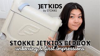 jetkids by stokke bedbox unboxing amp first impressions [upl. by Polik]