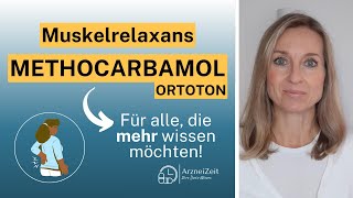 Methocarbamol  Ihre Dosis Wissen ➡️ Die Grundlage für eine sichere und optimale Wirkung [upl. by Kristien]