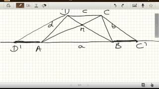 Beweis Trapez Diagonalenverhältnis Geometrie [upl. by Fabi]