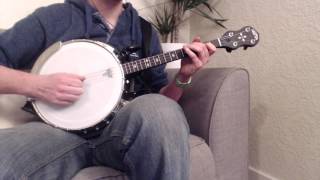 The Fermoy LassesSporting Paddy  Tenor banjo [upl. by Einhpad744]