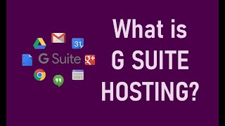 What is g suite hosting  g suite email marketing  google g suite hosting Easy Guide [upl. by Hajidak439]