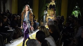 Roberto Cavalli Womens Collection Fall Winter 2016  2017 360° Experience [upl. by Aerona]