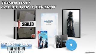 Crisis Core Final Fantasy VII  Reunion Japan Only Collectors Edition  Switch  Showcase [upl. by Ennaharas]