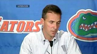 Urban Meyer Gets Emotional Over Tim Tebow [upl. by Enrico]