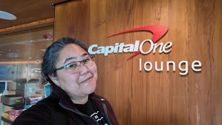 Capital One Lounge Review at Dulles Airport IAD [upl. by Tiersten]