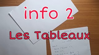 Informatique S2  ST amp SM  algorithme  Les Tableaux Darija [upl. by Yeneffit]