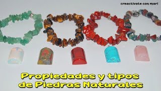 Propiedades y tipos de piedras naturales [upl. by Erialb]