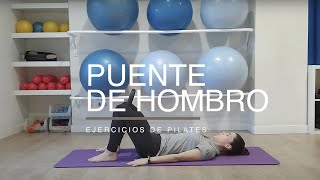 Pilates  Puente de hombro con aro [upl. by Sylado]