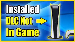 How to Fix PS5 Installed DLC amp Add Ons not in GAME Download Fast [upl. by Lered]