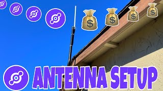 Earn More Helium With Outdoor Antenna Install  Simple Process To Help You Get More HNT Easy Money [upl. by Nahtanoj]