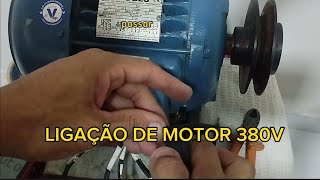 Ligação de motor trifásico 220v380v440v760v parte 1 [upl. by Dyche]