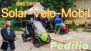 wirklich ALLES übers Pedilio Technik Interview amp Probefahrt  DAS SolarVelomobil aus D  HPV [upl. by Annovahs]