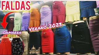 √FALDAS EN DIFERENTES DISEÑOS √tendencia 2023GAMARRA [upl. by Squier]