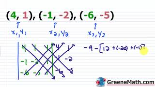 Testing for Collinear Points Using Determinants [upl. by Asiled]