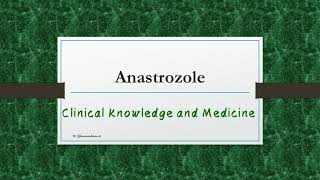 AnastrozoleAnastronat  Indications Contraindications Caution and Side Effects [upl. by Libbey370]