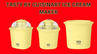 TASTY By Cuisinart Ice Cream Maker Discover The Ultimate Indulgence With Our Ice Cream Machine [upl. by Stegman812]