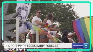 St Pete prepares for a rainy Pride parade [upl. by Ainek]