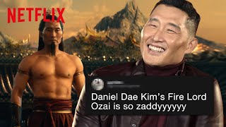 Daniel Dae Kim Reads Fire Lord Ozai Thirst Tweets  Avatar The Last Airbender  Netflix [upl. by Ellenuahs950]