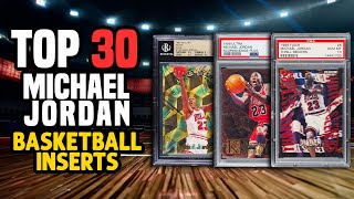 TOP 30 Michael Jordan Basketball Card Inserts Recently Sold  basketballcards [upl. by Vally]