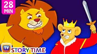 Lion amp The Mouse  Plus Many More Bedtime Stories For Kids in English  ChuChu TV Storytime [upl. by Hcib]