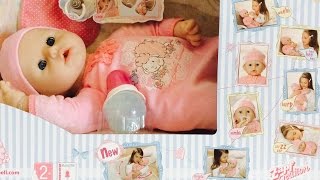 Zapf Creation Baby Annabell Interactive Doll Cries Real Tears by New Toy Collector Family [upl. by Annaitsirhc]