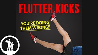 No More Back Pain From Flutter Kicks Simple FIX [upl. by Enar]