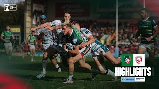 Highlights Leicester Tigers v Gloucester Rugby  Gallagher Premiership 2425 Round 5 [upl. by Alrick326]