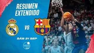 Real Madrid vence a Barcelona  Resumen Extendido  Supercopa Endesa 2024 [upl. by Weber]