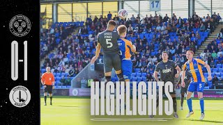 Highlights Shrewsbury Town 0 Charlton 1 September 2024 [upl. by Acnaib993]