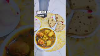 Anda Aloo gravy recipefood cooking Nidakitchen00 [upl. by Feerahs553]