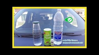 Comment Désinfecter lIntérieur de la Voiture Avec du Vinaigre Blanc [upl. by Lyris]