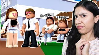 WE MET OUR DADS NEW GIRLFRIEND amp WE HATE HER  Roblox Roleplay [upl. by Letsyrhc]