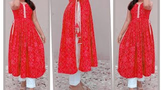 ঈদ স্পেশাল New Designer Naira cut Kurti Cutting And Stitching banglaনাইরা জামা কাটিং ও সেলাই [upl. by Martguerita]