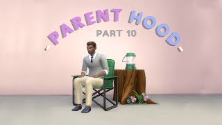 FAMILY CAMPING TRIP  Lets Play The Sims 4 PARENTHOOD  Part 10 [upl. by Yoj]