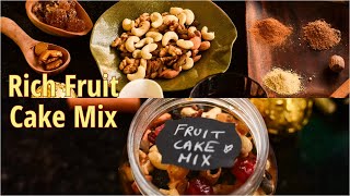 Ultimate Rich Fruit Cake Mix Recipe  Easy amp Delicious Guide For That Special Christmas Cake [upl. by Keven]