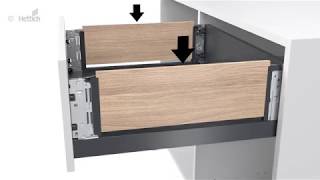 Drawer system AvanTech YOU Inlay Assembly animation [upl. by Skees]