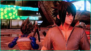 Sasuke and Vegeta Join Forces  Jump Force Game [upl. by Panthia552]