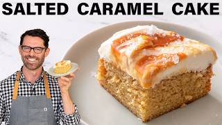 The BEST Salted Caramel Cake [upl. by Gretchen]