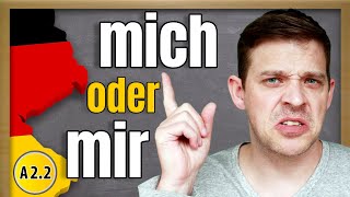 When to use mir  mich with German reflexive verbs [upl. by Shandee]