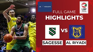 Sagesse vs Al Riyadi Full Game Highlights 20232024 RETOUR [upl. by Haissem786]