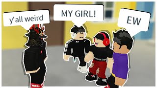 weird roblox tik tok relationship drama [upl. by Gherardo]