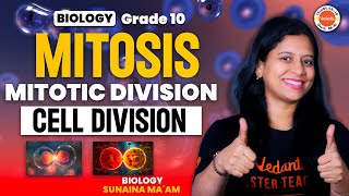 Cell Division Class 10  Mitosis  Mitotic Division  SSC 2024  AP amp TS  SSC Biology [upl. by Aihsila493]